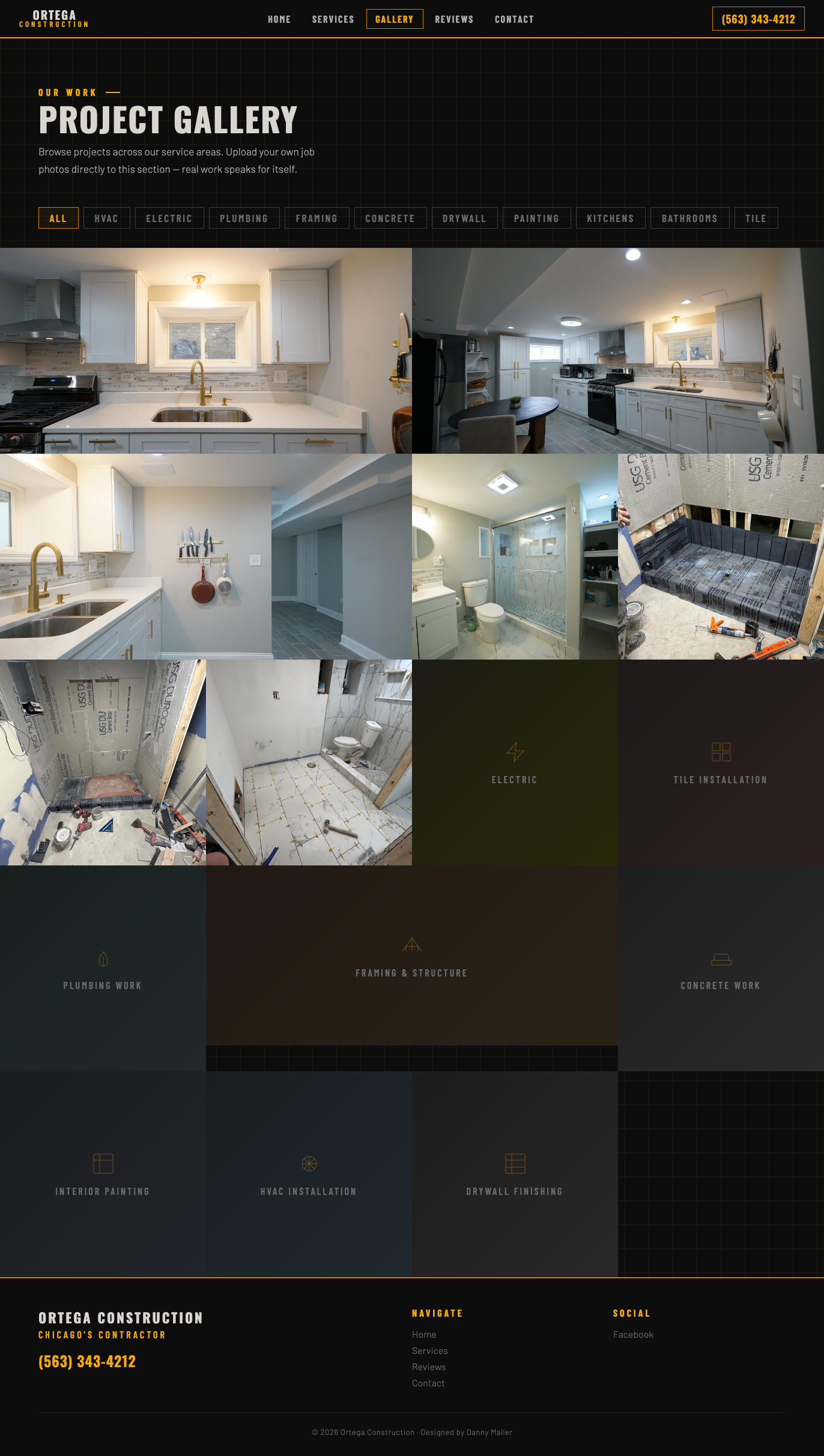 Ortega Construction gallery desktop