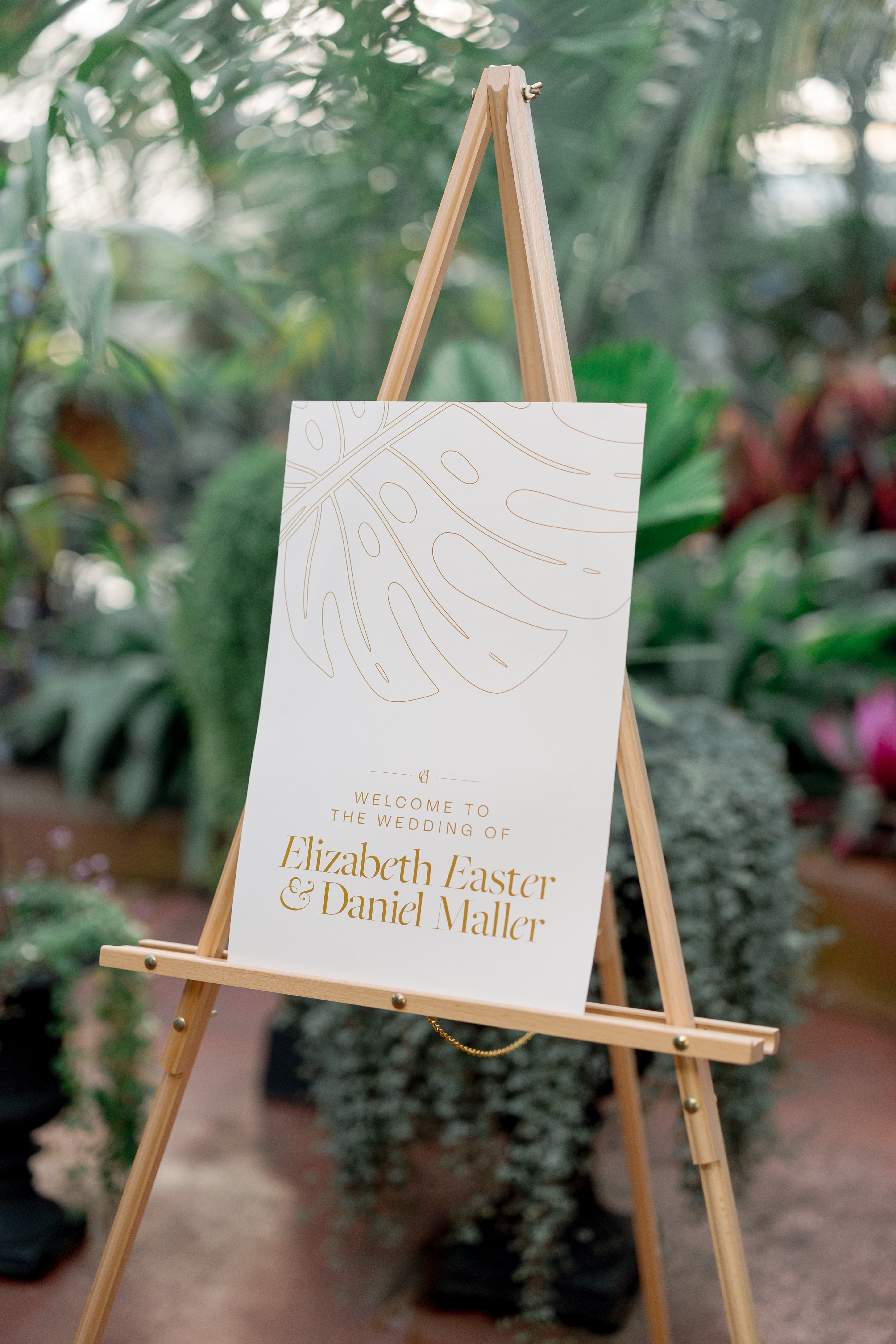 Venue signage in context